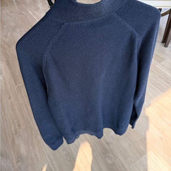 lululemon athletica Men's Dark Blue Zip-Up Sweater - Picture 2 of 3